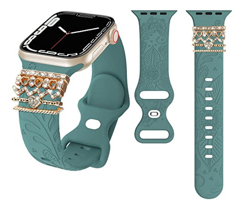 Skylet Bandas Grabadas Compatible Para Apple Watch Band 38mm