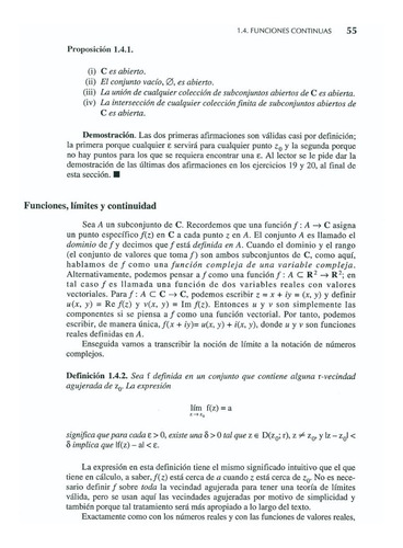 Análisis Básico De Variable Compleja Editorial Trillas