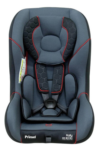 Autoasiento Para Carro Prinsel Rally Elite Rrojo Con Gris