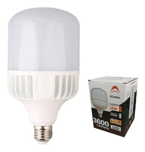 Lámpara Led Industrial Techo E27 36w Fría - Electroimporta -