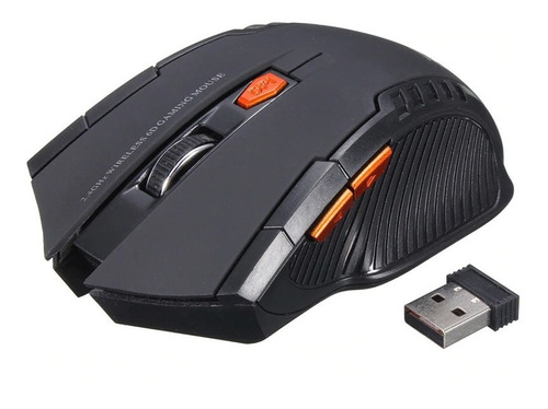 Mouse Inalambrico Raton Gamer Optic Ajustable 6 Boton Eworrc