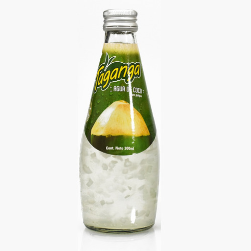 Agua De Coco Vidrio Taganga 300ml - mL a $160