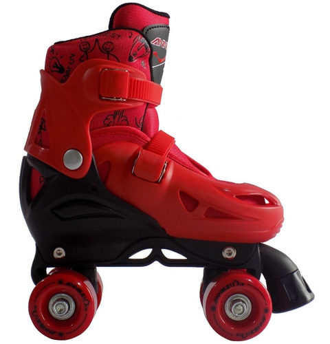 Patines Artistico Extensibles Annezi 4 Ruedas + Bolso