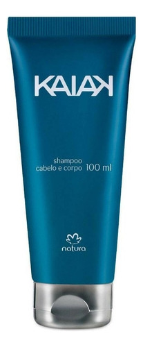 Shampoo Cabelo E Corpo Kaiak Masculino 100 Ml Natura 