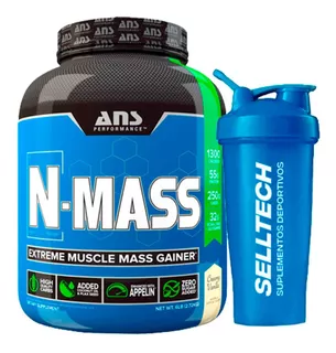 Ganador De Peso Ans N Mass 6 Lb Vainilla + Shaker