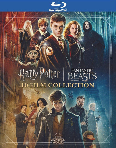 Blu Ray Harry Potter Fantastic Beasts 10 Film Wizarding 