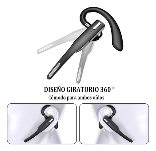 Auriculares Bluetooth 5.1 C/ Cancelación De Ruido