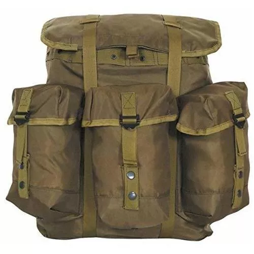 Mochila militar Combat 40L alice pack sin parrilla - Verde — Aventureros