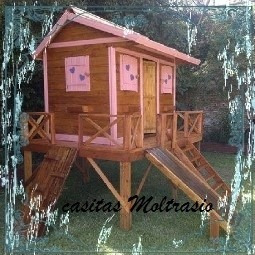 Casitas Infantiles De Madera- Variedad De Modelos Y Tamaños-