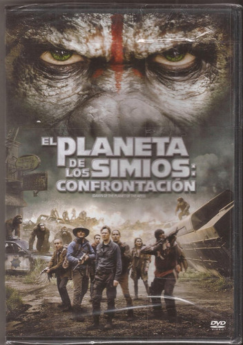 El Planeta De Los Simios Confrontacion Dvd Nuevo Cerrado