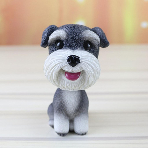 Yh Figura De Perro Cabezón De Resina De Juguete Inicio /