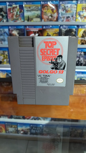 Golgo 13: Top Secret Episode Nintendo Nes Usado