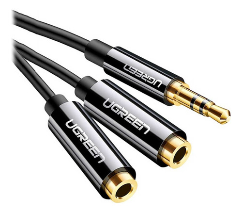 Cable De Audio Ugreen 3.5mm Macho Hembra 25cm Universal Mlf