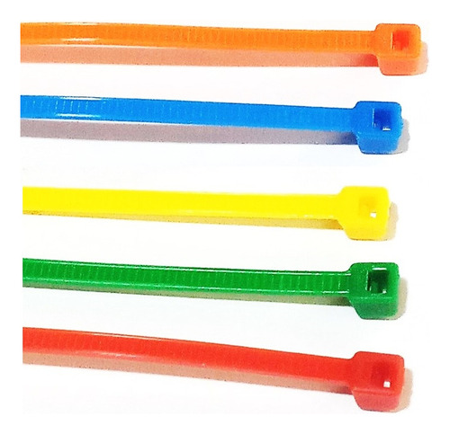 Cintillos O Atadores De Colores 200 Mm X 3.6 Mm