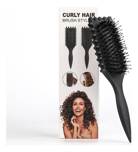 A Cepillo De Pelo Rizado For Mujer, Bounce Curl Brush, Curl