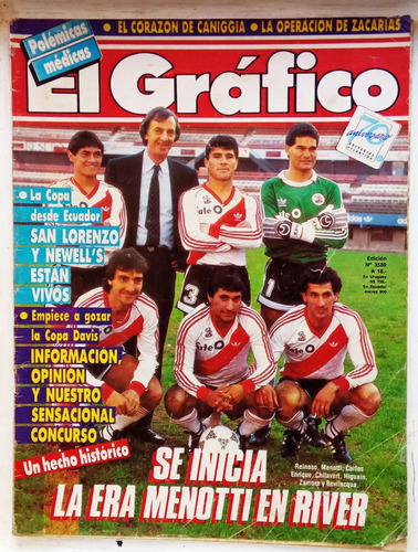 Revista El Grafico - Julio 1988 N° 3589 - Deportes