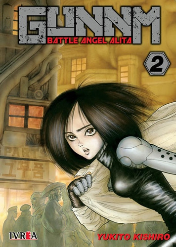 Manga Gunnm Battle Angel Alita # 02 - Yukito Kishiro