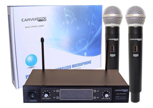 Sistema Dual Inalambrico De Mano Carverpro Neo Cpmu-5000