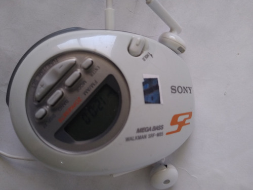 Radio Sony Srf -m85 Walkman Digital Tunin Am Fm Sport