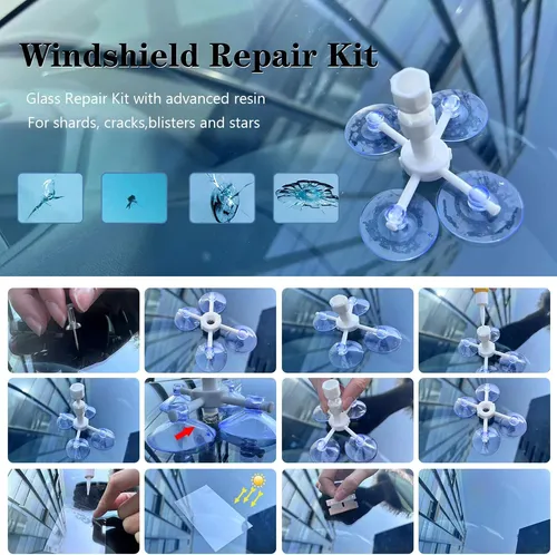 Kit De Reparación De Parabrisas Roto