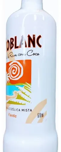 Cocoblanc Coquetel De Run Com Coco 670ml Bebida Alcoólica
