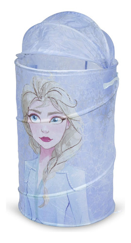 Disney Frozen 2 Elsa - Cesta Desplegable Duradera Con Tapa D