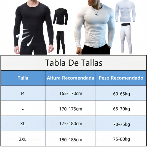 Para Pantalón Licra + Playera De Compresión Conjunto Gym 2ps