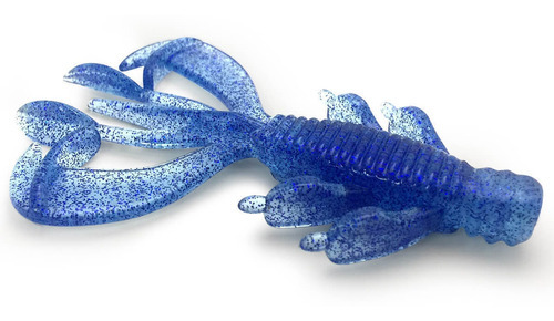 Isca Artificial Monster 3x Craw Dance Soft 9,5cm 2un Cor Blue