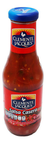 Salsa Roja Clemente Jacques Casera En Vidrio 370 Gr