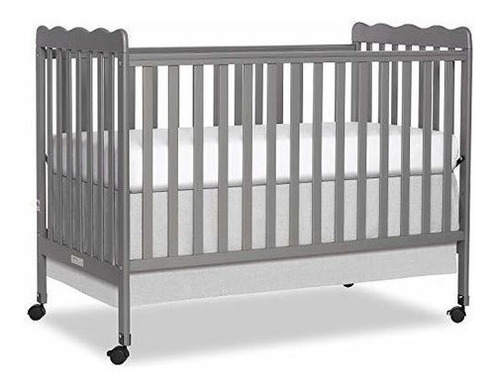 Dream On Me Carson Classic 3 En 1 Cuna Convertible, Gris Ace