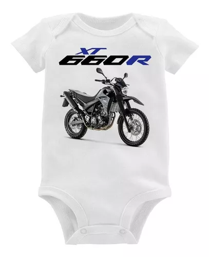 Body Bebê Moto Grau XT 660