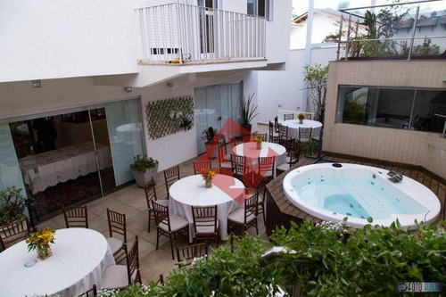 Imagem 4 de 30 de Sobrado Com 3 Dormitórios À Venda, 393 M² Por R$ 2.360.000 - Alphaville! - So0364