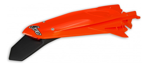 Ufo Guardabarro + License Plate Holder /w Light Neon Orange 