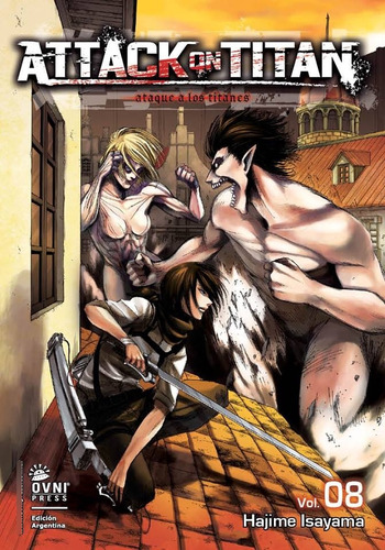 Manga Attack On Titan # 08 - Hajime Isayama