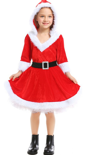 Garota De Natal Porque Papai Noel Vermelho