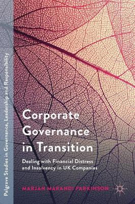 Libro Corporate Governance In Transition - Marjan Marandi...