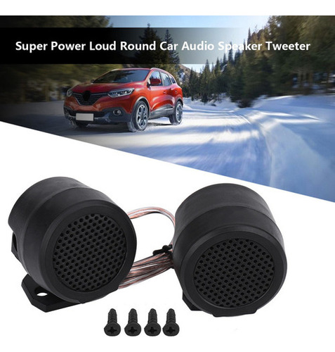 Alto-falante Tweeter Superpotente Para Carro 12v 500w