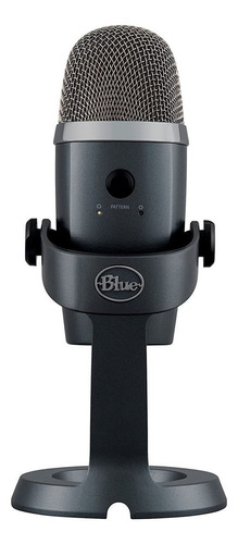 Micrófono Blue Yeti Nano condensador omnidireccional shadow grey