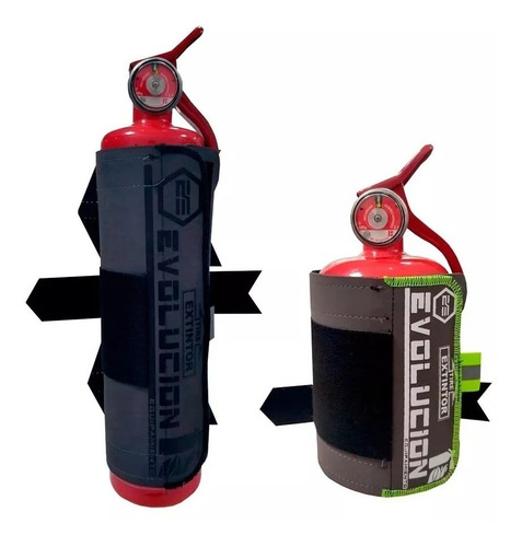 Imagen 1 de 4 de Funda Soporte Cobertor Con Abrojo Para Matafuegos De Auto