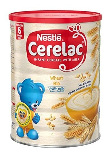 Nestle Cerelac, De Trigo Con Leche, 2,2 Libras