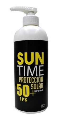 Protector Bloqueador Solar F50 Suntime 1 Litro