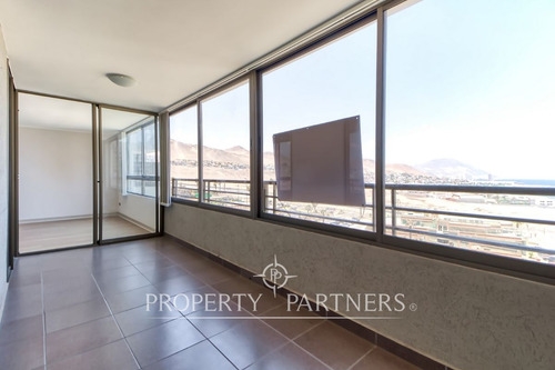 Hermoso Departamento Con Vista Al Mar En Cerro Par...