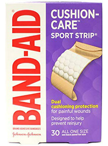 Paquete Especial De 6 Band-aid Sport Strip Extra Wide 30 Por