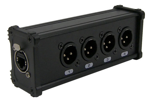 Stage Box Rj45  X 4 Xlr  Machos