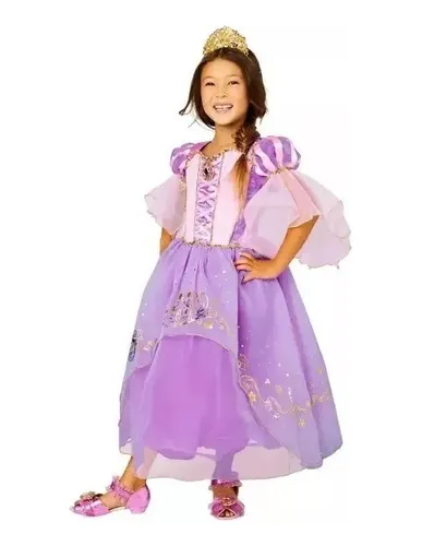 Vestido rapunzel cheap disney