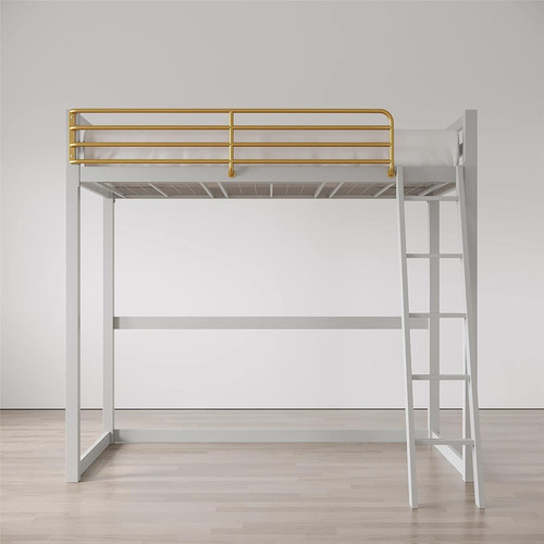 Cama Alta Doble De L Monarch Hill Haven, Gris