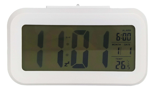 Reloj Despertador Rectangular Digital Luz Led Alarma Bz3