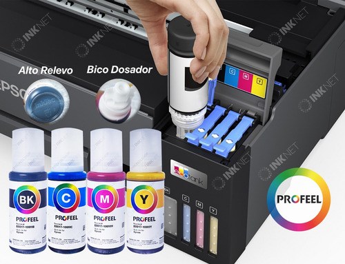 5 X100ml Tinta Corante E0017 Inktec L5190 L6161 L6171 L6191