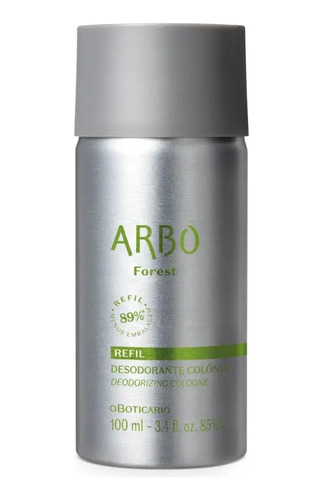 Perfume Refil Arbo Forest Desodorante Colônia 100ml