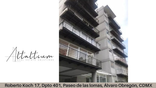 Departamento En Venta Roberto Koch 17, Depto 401, Paseo De Las Lomas, Álvaro Obregón, Cdmx. Vg5-za
